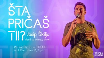 Image BackBar Split: Josip Škiljo - "ŠTA PRIČAŠ TI!?" - Stand-up Comedy Show