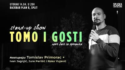 Image RASPRODANO! BackBar, Split: Stand-up show SplickeScene "Tomislav Primorac i GOSTI"