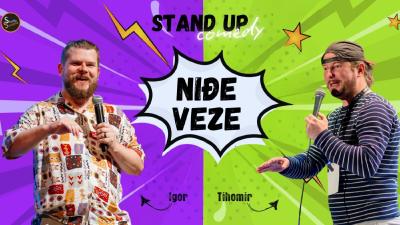 Image "NIĐE VEZE" Stand up comedy duo (BiH/HR) @Campus caffe Osijek