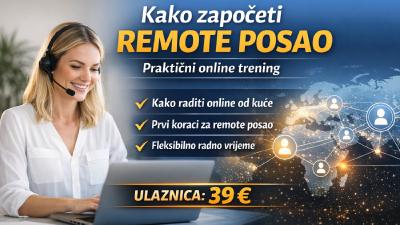 Image Kako započeti REMOTE POSAO – praktični online trening