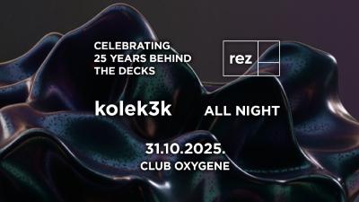 Image REZ Halloween Special w/ kolek3k - 25th Anniversary Marathon @ O2