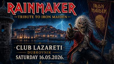 Image RAINMAKER - TRIBUTE TO IRON MAIDEN @ Club Lazareti, Dubrovnik