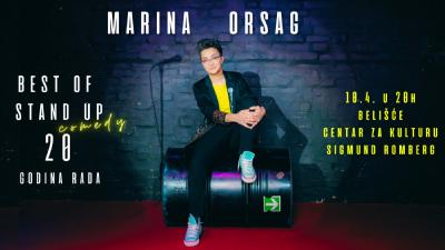 Image Marina Orsag Best of stand up 20 godina karijere @ CZK Sigmund Romberg