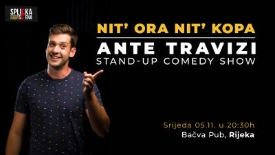 Image RASPRODANO! Rijeka, Bačva Pub:  Ante Travizi - "Nit' ora nit' kopa" - Stand-up Show