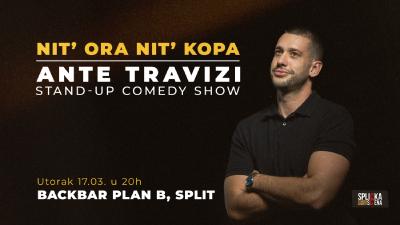 Image BackBar, Split: Ante Travizi - "Nit' ora nit' kopa" - Stand-up Show