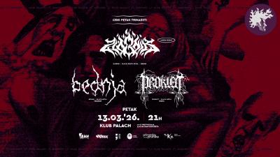 Image CRNI PETAK TRINAESTI - BLACK METAL VEČER @ Klub Palach