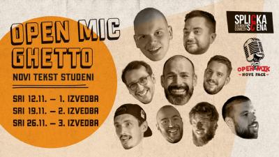 Image SplickaScena predstavlja: "MASU LIKOVA NASTUPA" Open mik(rofon) u Ghetto Academia Clubu - 1. Izvedba