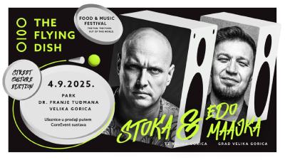 Image Stoka & Edo Maajka (old school) - The Flying Dish festival
