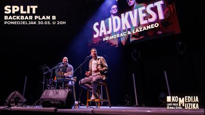 Image SAJDKVEST u BackBaru (Split) - Tomislav Primorac & Ivica Lazaneo (komedija/muzika)