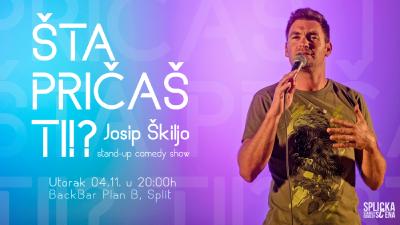 Image BackBar Split: Josip Škiljo - "ŠTA PRIČAŠ TI!?" - Stand-up Comedy Show