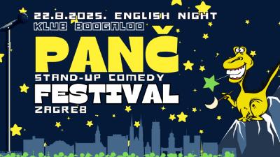 Image PANČ Stand up comedy festival - Night in English (CAN/BRA/AUT/US/HR) @ Boogaloo Zagreb