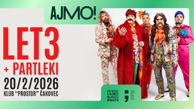 Image AJMO! u Prostor Let 3 + Partleki