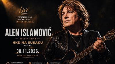 Image Alen ISLAMOVIĆ & band  @ HKD na Sušaku, Rijeka