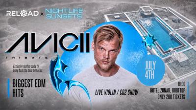 Image Avicii Tribute by Reload @Nightlife Sunsets