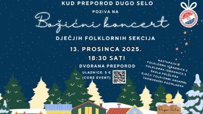 Image BOŽIĆNI KONCERT DJEČJIH FOLKORNIH SEKCIJA (drugi)