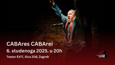 Image CABAres CABArei - 6.11.2025., Teatar EXIT