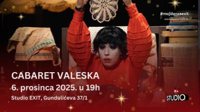 Image CABARET VALESKA - 6.12.2025., Studio EXIT