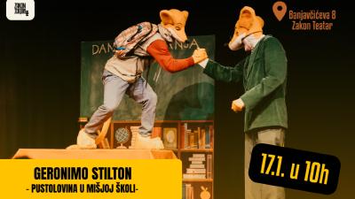Image GERONIMO STILTON - pustolovine u mišjoj školi