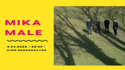 Image Koncert: MIKA MALE @Kino Regenerator