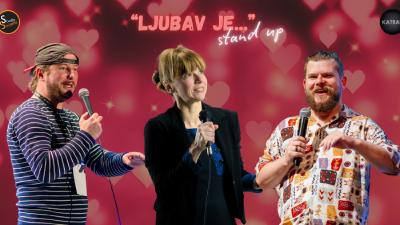 Image RASPRODANO "LJUBAV JE..." stand up comedy @ Katran Zagreb