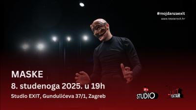 Image MASKE - 21.11.2025., Studio EXIT