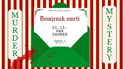 Image Murder Mystery: 'Domjenak smrti': ZAGREB- termin 2