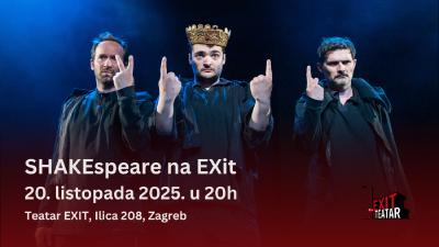 Image SHAKEspeare na EXit - 20.10.2025., Teatar EXIT