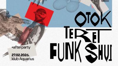 Image FUNK SHUI + TERET + OTOK 27.2. KLUB AQUARIUS ŠPIC:KRILO