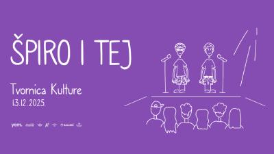Image ŠPIRO I TEJ U TVORNICI KULTURE