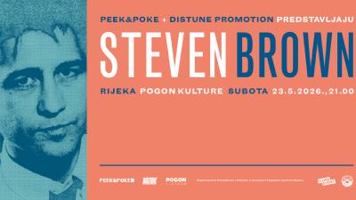Image Steven Brown (Tuxedomoon) u Rijeci!