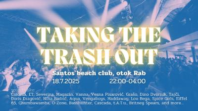 Image Taking The Trash Out @ Santos Beach Club!