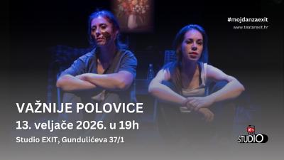 Image VAŽNIJE POLOVICE - 13.2.2026., Studio EXIT